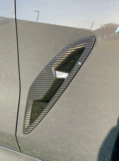 Aero Republic Pre-preg Carbon Fiber Side Fender Vent Trim For BMW 8 Series G14 G15 G16 840i M850i - Performance SpeedShop