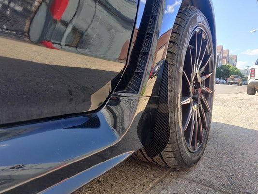 Aero Republic Subaru WRX STI Carbon Fiber Arch Guards Mud Flaps - Performance SpeedShop