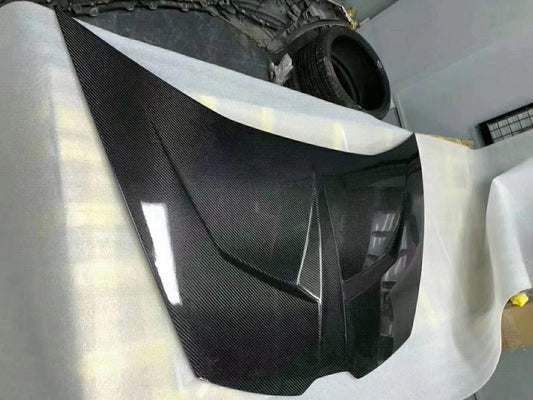 Lamborghini Huracan LP580 LP610 Evo RWD AWD Tecnica Performante 2015 2016 2017 2018 2019 2020 2021 2022 2023 2024 with Aftermarket Parts - Ten Style Hood Pre-preg Carbon Fiber / FRP from Aero Republic