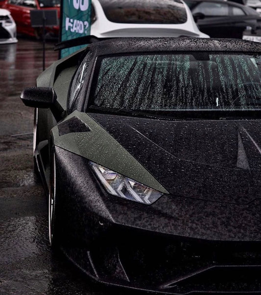 Lamborghini Huracan LP580 LP610 Evo RWD AWD Tecnica Performante 2015 2016 2017 2018 2019 2020 2021 2022 2023 2024 with Aftermarket Parts - Ten Style Hood Pre-preg Carbon Fiber / FRP from Aero Republic