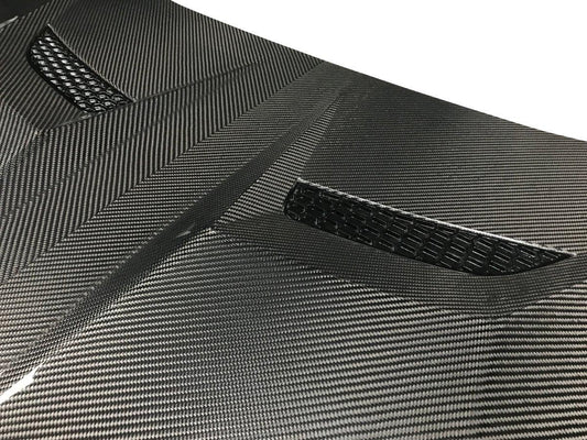 Lamborghini Huracan LP580 LP610 Evo RWD AWD Tecnica Performante 2015 2016 2017 2018 2019 2020 2021 2022 2023 2024 with Aftermarket Parts - VRS Style Hood Pre-preg Carbon Fiber / FRP from Aero Republic