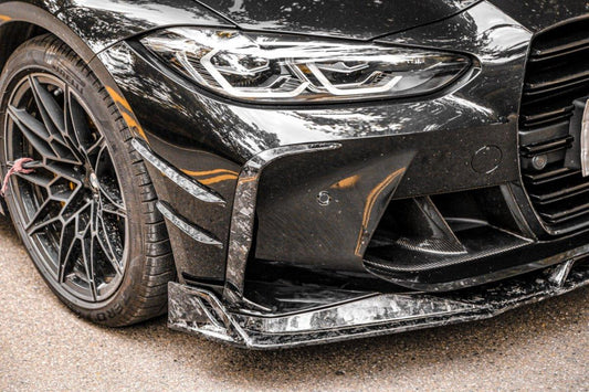 Armorextend AE Design Carbon Fiber Front Canards V1 for BMW G80 G82 G83 M3 M4 2021-ON - Performance SpeedShop