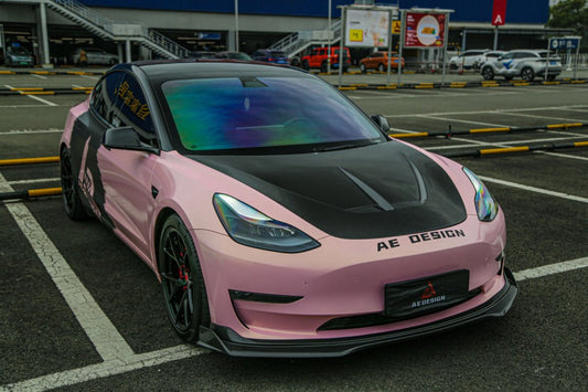 Armorextend AE Design Carbon Fiber Hood Bonnet for Tesla Model 3 / Performance - Performance SpeedShop