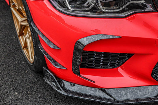 BMW M5/M5C F90 Pre-LCI 2018 2019 2020 with Aftermarket Parts - AE Intake Vent Cover Carbon Fiber from ArmorExtend