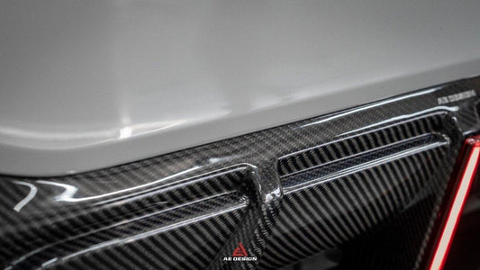 Mercedes Benz A-Class A45/A35/A250/A220 W177 2019 2020 2021 2022 2023 2024 with Aftermarket Parts - AE Style Rear Diffuser Carbon Fiber from ArmorExtend