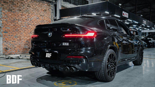 Armorextend AE Design Carbon Fiber Rear Diffuser V1 for BMW X4M X4MC F98 2019-ON - Performance SpeedShop