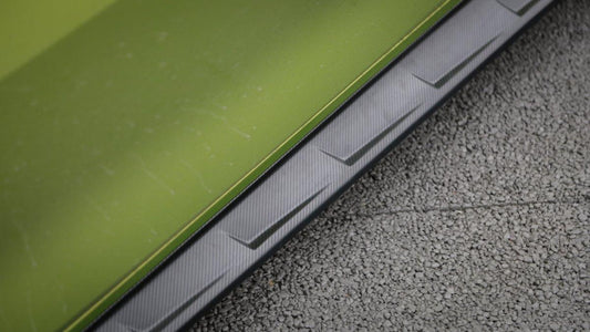 BMW M3 G80 G81 2021 2022 2023 2024 & M4 G82 G83 2021 2022 2023 2024 with Aftermarket Parts - AE Style Side Skirts Carbon Fiber from ArmorExtend