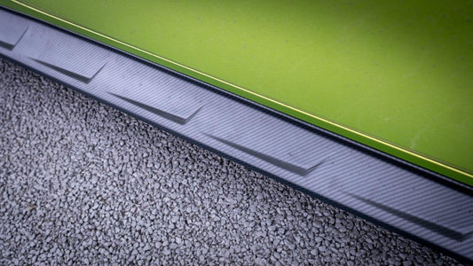 BMW M3 G80 G81 2021 2022 2023 2024 & M4 G82 G83 2021 2022 2023 2024 with Aftermarket Parts - AE Style Side Skirts Carbon Fiber from ArmorExtend