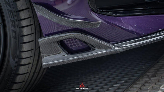BMW 2 Series G42 230i M240i 2022 2023 2024 with Aftermarket Parts - AE Style Side Skirts Carbon Fiber from ArmorExtend
