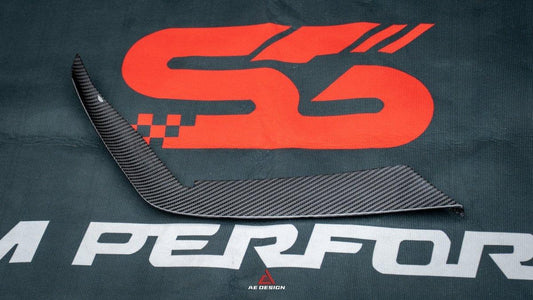 BMW M2 & M2C G87 2023-ON with Aftermarket Parts - AE Style Front Canards Carbon Fiber from ArmorExtend