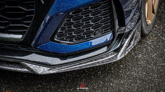 Audi RSQ8 2021 2022 2023 2024 with Aftermarket Parts - AE Front Lip Carbon Fiber from ArmorExtend