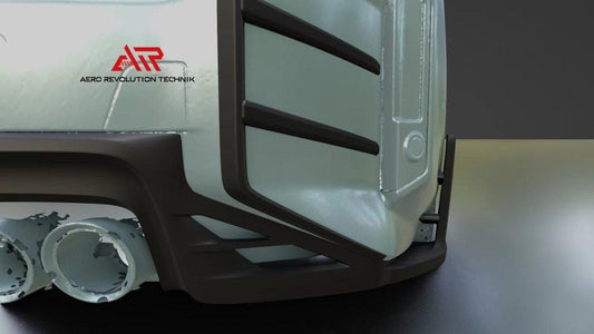 BMW M2 M2C G87 2023 2024 with Aftermarket Parts - ART Style Rear Bumper Upper Valences Carbon Fiber from ArmorExtend