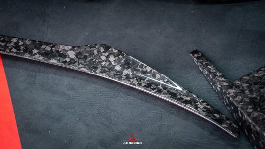 Audi Q8 SQ8 RSQ8 2020 2021 2022 2023 2024 with Aftermarket Parts - AE Rear Spoiler Carbon Fiber from ArmorExtend