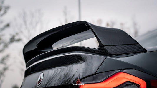 BMW M2/C G87 2023-ON & 2 Series 230i M240i G42 2022 2023 2024 with Aftermarket Parts - ART V1 Style Rear Wing Pre-preg Carbon Fiber from ArmorExtend