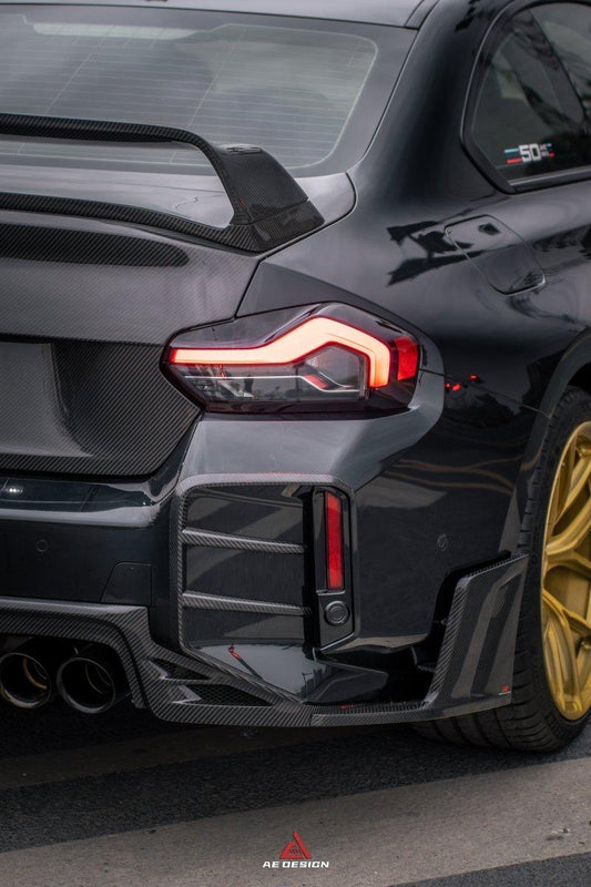 BMW M2/C G87 2023-ON & 2 Series 230i M240i G42 2022 2023 2024 with Aftermarket Parts - ART V1 Style Rear Wing Pre-preg Carbon Fiber from ArmorExtend