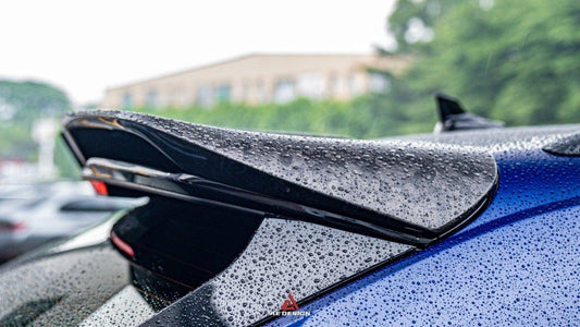 Audi RSQ8 2021 2022 2023 2024 with Aftermarket Parts -AE Roof Spoiler Carbon Fiber from ArmorExtend