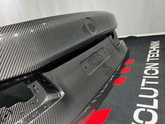 BMW M5/M5C F90 (Fits Both Pre-LCI & LCI) 2018 2019 2020 2021 2022 2023 2024 & 5 Series G30 540i M550i (Fits Both Pre-LCI & LCI) 2017 2018 2019 2020 2021 2022 2023 2024 with Aftermarket Parts - AE Rear Trunk Lid Carbon Fiber from ArmorExtend