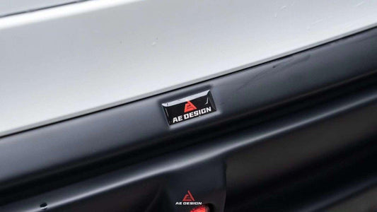 Tesla Model Y 2021 2022 2023 2024 with Aftermarket Parts - Plustic Style Rear Diffuser ABS from ArmorExtend