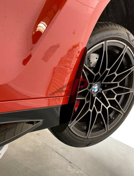 Automotive Passion BMW G80 M3/ G82 G83 M4 Front & Rear Carbon Fiber Arch Guards Mud Flaps PACKAGE - Performance SpeedShop