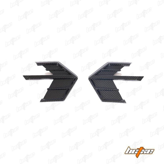 Audi S7 A7 C8 2019 2020 2021 2022 2023 2024 with Aftermarket Parts - Fender Trim Pre-preg Carbon Fiber from BCTXE Tuning