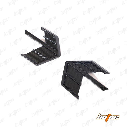 Audi S7 A7 C8 2019 2020 2021 2022 2023 2024 with Aftermarket Parts - Fender Trim Pre-preg Carbon Fiber from BCTXE Tuning