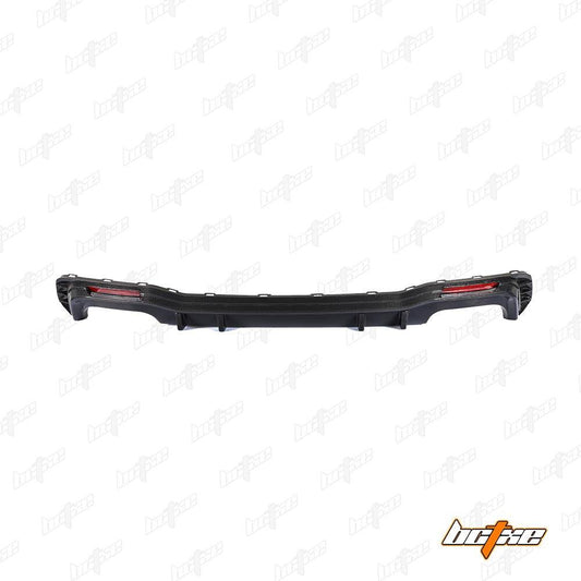 Audi A7 (with s-line bumper, does not base model) C8 2019 2020 2021 2022 2023 2024 with Aftermarket Parts - V1 Rear Diffuser Pre-preg Carbon Fiber from BCTXE Tuning