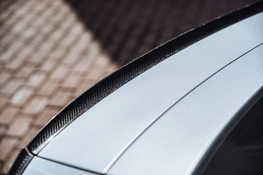 Audi RS7 S7 A7 C8 2019 2020 2021 2022 2023 2024 with Aftermarket Parts - V1 Rear Spoiler Carbon Fiber from BCTXE Tuning