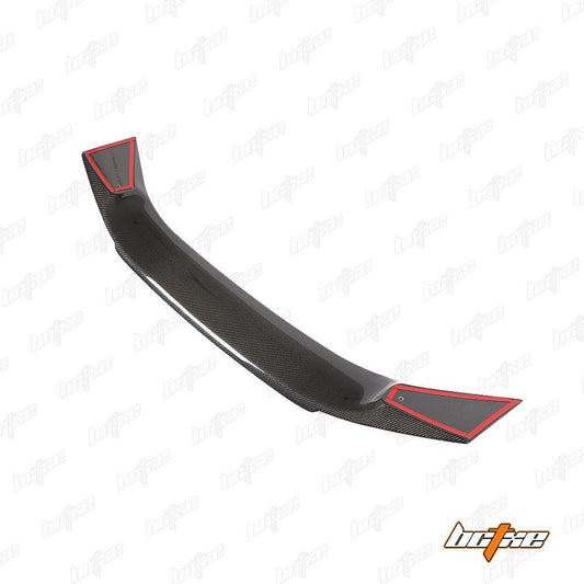 Audi RS7 S7 A7 C8 2019 2020 2021 2022 2023 2024 with Aftermarket Parts - V2 Style Rear Spoiler Carbon Fiber from BCTXE Tuning