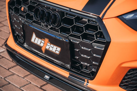 Audi S5 A5 (with s-line bumper, does not base model) B9.5 2020 2021 2022 2023 2024 with Aftermarket Parts - Front Lip Pre-preg Carbon Fiber from BCTXE Tuning