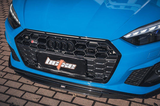 Audi S5 A5 (with s-line bumper, does not base model) B9.5 2020 2021 2022 2023 2024 with Aftermarket Parts - Front Lip Pre-preg Carbon Fiber from BCTXE Tuning