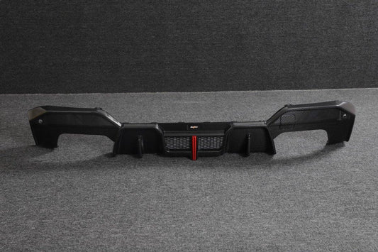 BMW X3 G01 LCI 2022 2023 2024 & X3M X3MC F97 LCI 2022 2023 2024 with Aftermarket Parts - Rear Diffuser Pre-preg Carbon Fiber from BCTXE Tuning