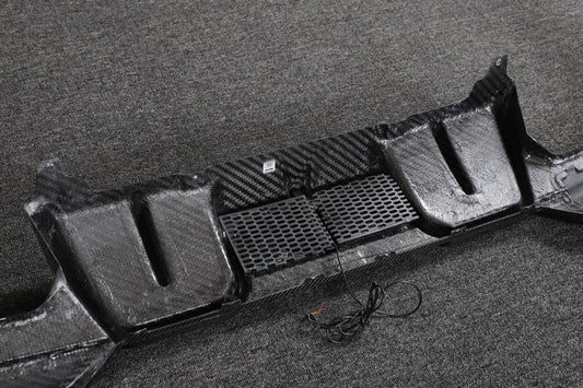 BMW X3 G01 LCI 2022 2023 2024 & X3M X3MC F97 LCI 2022 2023 2024 with Aftermarket Parts - Rear Diffuser Pre-preg Carbon Fiber from BCTXE Tuning