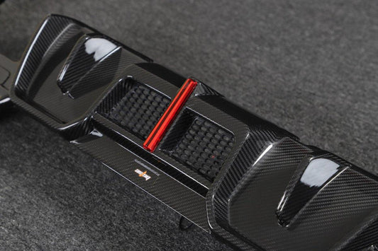 BMW X3 G01 LCI 2022 2023 2024 & X3M X3MC F97 LCI 2022 2023 2024 with Aftermarket Parts - Rear Diffuser Pre-preg Carbon Fiber from BCTXE Tuning