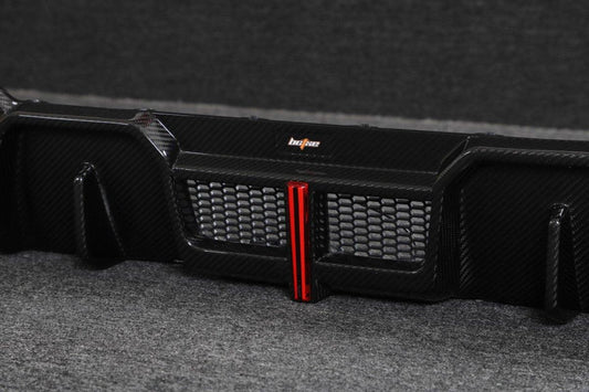 BMW X3 G01 LCI 2022 2023 2024 & X3M X3MC F97 LCI 2022 2023 2024 with Aftermarket Parts - Rear Diffuser Pre-preg Carbon Fiber from BCTXE Tuning