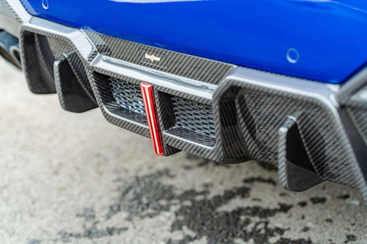 BMW X3 G01 LCI 2022 2023 2024 & X3M X3MC F97 LCI 2022 2023 2024 with Aftermarket Parts - Rear Diffuser Pre-preg Carbon Fiber from BCTXE Tuning