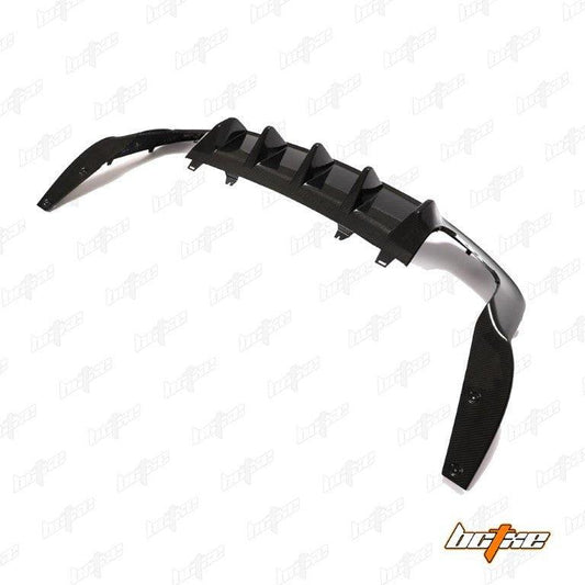 Audi S5 A5 (with s-line bumper, does not base model) B9.5 2020 2021 2022 2023 2024 with Aftermarket Parts - V1 Rear Diffuser Pre-preg Carbon Fiber from BCTXE Tuning