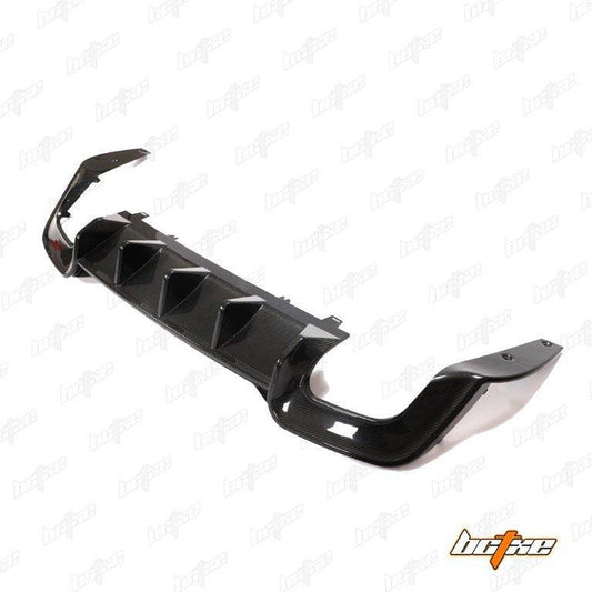 Audi S5 A5 (with s-line bumper, does not base model) B9.5 2020 2021 2022 2023 2024 with Aftermarket Parts - V1 Rear Diffuser Pre-preg Carbon Fiber from BCTXE Tuning