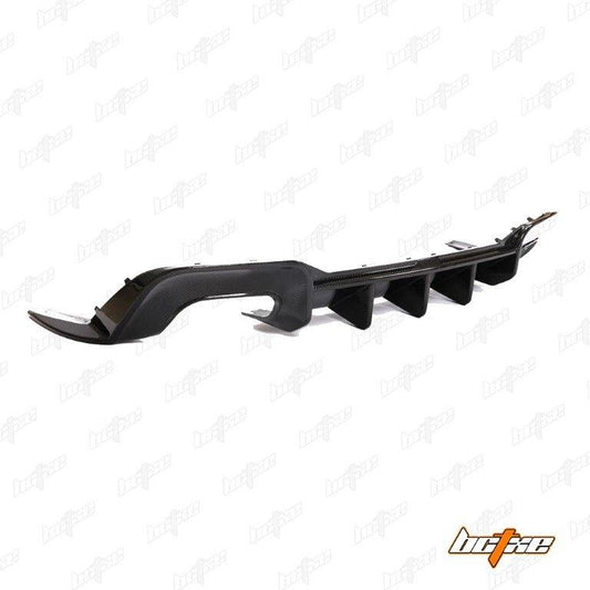 Audi S5 A5 (with s-line bumper, does not base model) B9.5 2020 2021 2022 2023 2024 with Aftermarket Parts - V1 Rear Diffuser Pre-preg Carbon Fiber from BCTXE Tuning