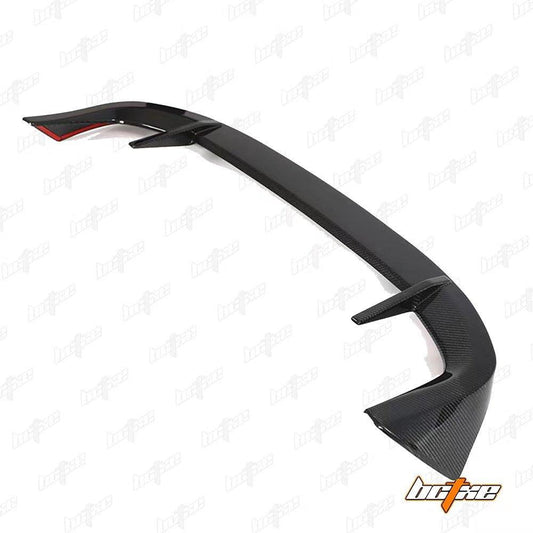 BMW X3 G01 Pre-LCI 2019 2020 2021 with Aftermarket Parts - Rear Roof Spoiler Carbon Fiber from BCTXE Tuning