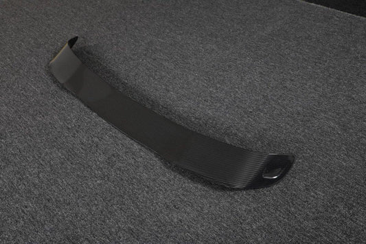 BMW X3M X3MC (F97) LCI 2022 2023 2024 with Aftermarket Parts - Rear Roof Spoiler Pre-preg Carbon Fiber from BCTXE Tuning