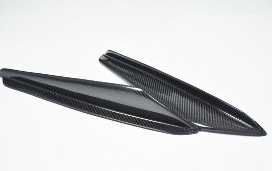 McLaren 650S 2015 2016 with Aftermarket Parts - Front Canards Carbon Fiber / FRP from CMST Tuning