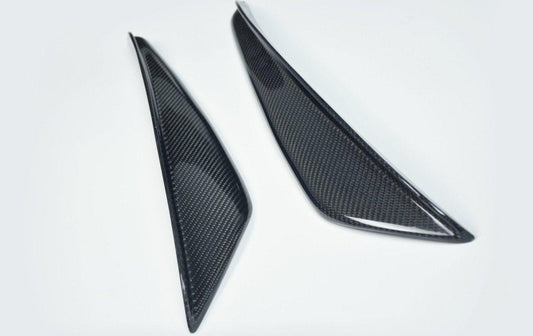 McLaren 650S 2015 2016 with Aftermarket Parts - Front Canards Carbon Fiber / FRP from CMST Tuning
