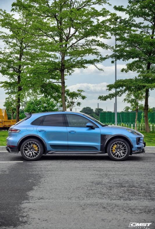 Porsche Macan 95B.1 Base/S/GTS/Sport Edition/Turbo 2015-2018 & Macan 95B.2 Base/S/GTS/Turbo 2019-2021 with Aftermarket Parts - Carbon Fiber & FRP Front Fenders from CMST Tuning