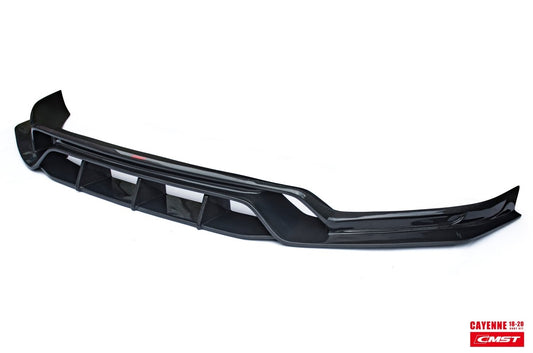 Porsche Cayenne 9Y0 9Y0.1 Base/S 2019-2023 & Cayenne 9Y3 9Y3.1 Base/S 2019-2023 (fitment not suitable for bumpers with sport design package) with Aftermarket Parts - Carbon Fiber & FRP Front Lip from CMST Tuning