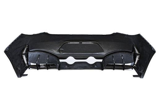 Infiniti Q50 Red Sport 400 Luxe Sensory Signature Premium Pure 2014-ON with Aftermarket Parts - Rear Bumper & Diffuser Carbon Fiber / FRP from CMST Tuning