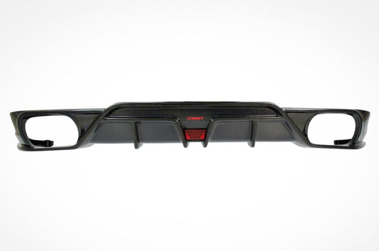 Maserati Ghibli 2014-2017 with Aftermarket Parts - Rear Diffuser Carbon Fiber / FRP from CMST Tuning
