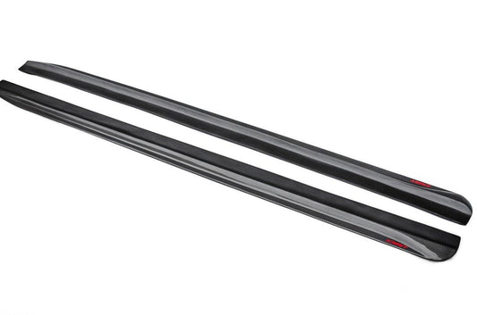 Mercedes Benz C-Class C63S C63 C43 AMG C400 C300 W205 2015-2021 Sedan & C-Class C63S C63 C43 AMG C300 W205 2016-2022 Coupe Convertible with Aftermarket Parts - Carbon Fiber FRP Side Skirts from CMST Tuning