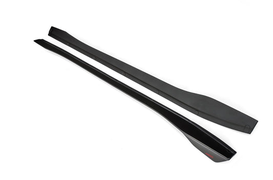 Nissan GTR Nismo T-Spec Black Edition Track Eidtion Premium Pure 2008-2023 with Aftermarket Parts - V1 Style Side Skirts Carbon Fiber / FRP from CMST Tuning