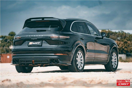 PorscheCayenne 9Y0 9Y0.1 Base/S/GTS/Turbo/Turbo S 2019-2023 & Cayenne 9Y0 9Y0.2 Base/S/GTS/Turbo/Turbo S 2024-ON & Cayenne 9Y3 9Y3.1 Base/S/GTS/Turbo/Turbo S/Turbo GT 2019-2023 & Cayenne 9Y3 9Y3.2 Base/S/GTS/Turbo/Turbo S/Turbo GT 2024-ON with Aftermarket Parts - Carbon Fiber & FRP Side Skirts from CMST Tuning