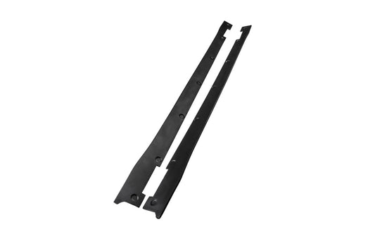 Tesla Model X P100D 100D 90D 75D 60D Performance Long Range Base 2016-2021 with Aftermarket Parts - Side Skirts Carbon Fiber / FRP from CMST Tuning